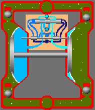 气动双隔膜泵工作原理动画